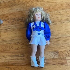 Dallas Cowboys Kassi Lane Montgomery 18inch doll